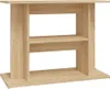 vidaXL Supporto per acquario rovere Sonoma 80x35x60 cm Anteprima dell’immagine prodotto 1