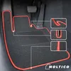 Velours vloermatset, rood, geschikt voor: Seat Exeo, Productafbeelding-voorbeeld 2