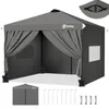 Sekey Faltpavillon 3x3 m Gartenpavillon mit 4 Seitenteilen Produktbild-Vorschau 1