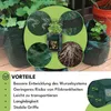 KRUMAD Pflanzsack 26L 35x34 cm Griffen UV beständig Produktbild-Vorschau 3