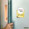 Huuraa Magnet Tiroler mit Herz 59mm Kühlschrankmagnet rund Produktbild-Vorschau 2