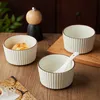 Schale set 4er Ø11 cm Keramik Müslischale Reisschalen Produktbild-Vorschau 6