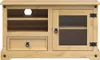 vidaXL TV-Schrank Corona 100x45x58 cm Massivholz Kiefer Produktbild-Vorschau 4