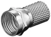 goobay Zink F Stecker Koaxial 7 mm (Bulk) Anteprima dell’immagine prodotto 1