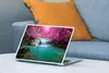 MuchoWow® Laptop Aufkleber Sticker Cover Wasserfall - Baum Produktbild-Vorschau 4