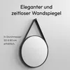 Wandspiegel Badezimmerspiegel TALOS Black Style Spiegel Produktbild-Vorschau 1