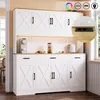 Armoire haute Flieks avec rangement multi-étagères, 2 Voir les images du produit 5