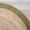 Jute Teppich Rund - Fair Natur Grun Produktbild-Vorschau 4
