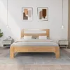 The Living Store Nachttische 2 Stk. Betongrau 50x46x50 cm Produktbild-Vorschau 2