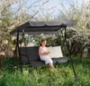 Outtec® Hollywood swing, záhradná hojdačka s 2 vankúšmi - Náhľad obrázku produktu 4