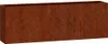 vidaXL Nástěnný květináč 2 ks. Rezavá ocel Corten 53x10x17 Náhled obrázku produktu 4
