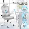 ALFORDSON Ergonomischer Bürostuhl, Selbstanpassende Produktbild-Vorschau 7