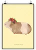 Mr. & Mrs. Panda Bild Meerschweinchen Weisheit DIN A3 - Produktbild-Vorschau 1