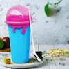 Slush Becher Silikon Squeeze Cup Gefrorene Maker Smoothie Produktbild-Vorschau 8