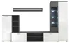 Wohnwand 312 x 190 x 40 Anbauwand hochglanz weiss Produktbild-Vorschau 1