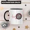 Trendation - Darts Herzschlag Tasse Geschenk für Dart Produktbild-Vorschau 3