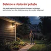 GoSmart Venkovní otočná kamera IP-1300 LANTERN s WiFi a světlem, černá Náhled obrázku produktu