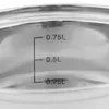 Rondel Indukcja Z Pokrywką Do Mleka Stal Nierdzewna 1,1 L Podgląd zdjęcia produktu 7