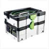 A Festool CTL SYS dust extractor system is shown stacked and ready for use. Podgląd zdjęcia produktu