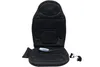 A black massage mat with a controller and power adapter, presented on a white background. Produktbild-Vorschau