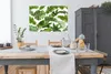 MuchoWow® Poster Blätter - Weiß - Muster - Mädchen - Kinder Produktbild-Vorschau 3