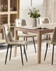 BELIANI Esszimmerstühle 4er Set Beige aus Samtstoff mit Produktbild-Vorschau 2