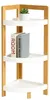 Relaxdays Scaffale angolare in bambù, 3 ripiani Anteprima dell’immagine prodotto 1