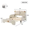 MODFU Lit Enfant Double 140x200 cm - Lit Confortable en Voir les images du produit 4