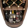 Dostępny z uchwytem na wino. Regał na wino – drewniana Podgląd zdjęcia produktu 22