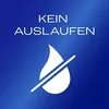 A blue background with white text and a graphic of a water drop with a line through it. Produktbild-Vorschau