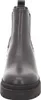 A front view of a black Chelsea boot with a thick sole. Produktbild-Vorschau