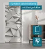 Türtapete Türposter Türfolie selbstklebend Polygone Nr. 1 Produktbild-Vorschau 2