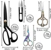 Handi Stitch Schneiderschere Stoffschere mit Fadenschneider Produktbild-Vorschau 15