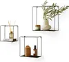 LIFA LIVING 3er Set Wandregal im Industrie Design, Produktbild-Vorschau 8