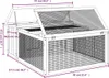 vidaXL Králíkárna hnědá 117,5x97x47,5 cm Masivní borovicové Náhled obrázku produktu 7