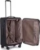 An open black trolley suitcase with its interior visible. Produktbild-Vorschau