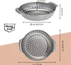 bremermann Grillkorb rund 27 x 6 x 22,5 cm Edelstahl Produktbild-Vorschau 7