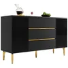 AIORBER: Mueble aparador moderno con 3 cajones, diseño  y Vista previa de la imagen del producto 1