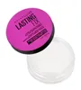 A Maybelline Lasting Fix Loose Setting Powder is shown with its lid open, revealing the powder inside. Voir les images du produit