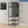 Skříň pro 3D tiskárnu s dvojitou policí na filamenty, tyčí Náhled obrázku produktu 2
