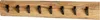 HAKU Wandgarderobe akazie, schwarz - Massivholz, Metall, Produktbild-Vorschau 1