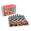 Petit Collage Holz-Schachspiel - buntes Strategiespiel für Produktbild-Vorschau 4