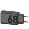 Motorola TurboPower 68W Wall Charger, 1m C-C cable, Black Podgląd zdjęcia produktu 18