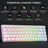 Mechanische RGB Gaming Tastatur 65% 68 Tasten, Hot Swap, Produktbild-Vorschau 2