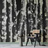 Selbstklebende Folie Fototapete - Stately Birches - Second Produktbild-Vorschau 1