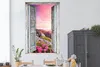 MuchoWow® Poster Berge - Landschaft - Aussicht - Blumen Produktbild-Vorschau 2