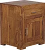 Wohnling Table de nuit en bois massif de sheesham Design Voir les images du produit 11