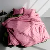 Basic Bettbezug Magenta  240 x 220 cm 100% Baumwolle Produktbild-Vorschau 6
