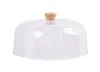 Bambus Servierplatte mit Haube Ø 30 cm | Käseglocke & Produktbild-Vorschau 5