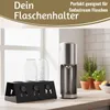 LS-LebenStil Flaschenständer Metall Schwarz passend für Produktbild-Vorschau 5